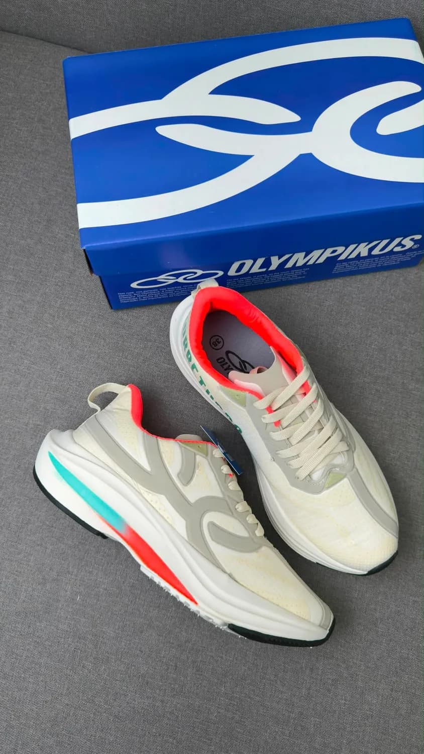 Olympikus off white e coral